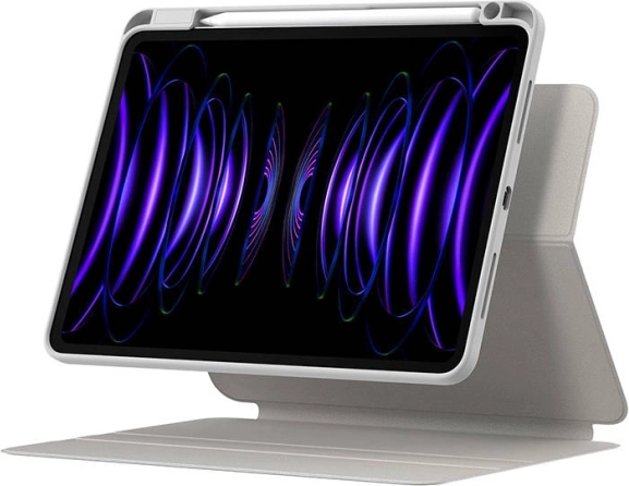 BASEUS minimalistische magnetische hoes voor iPad Pro 11'' / iPad Air 4/5 10,9'' (lichtgrijs)