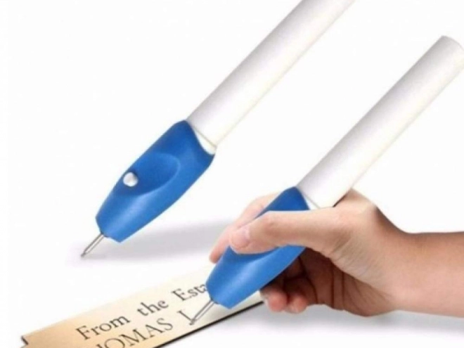 Graveerpen op batterijen
