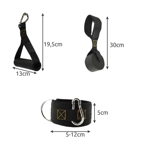Trainingsrubberset + accessoires Trizand 22716