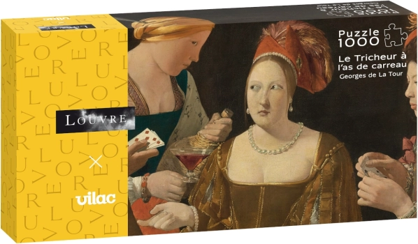 Vilac Puzzel Valse kaartspeler 1000 stukjes