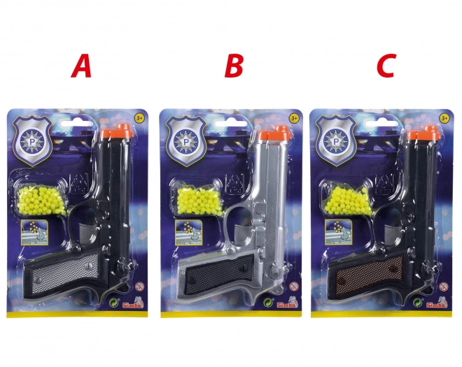Toy BB Gun with Ammo 21cm, 3 Variants