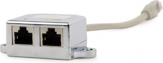 Adaptateur LAN RJ45 vers 2× RJ45 FTP répartiteur