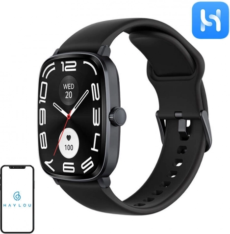 HAYLOU RS5 smartwatch – zwart