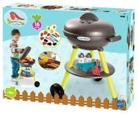 Ronde tuinbarbecue voor kinderen