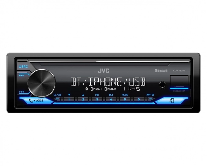 Autoradio JVC KD-X382BT mit Bluetooth