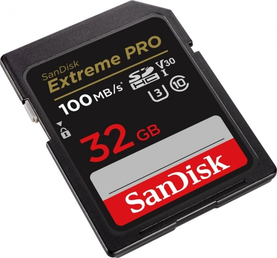 SanDisk Extreme Pro SDHC Speicherkarte 32 GB UHS-I U3 V30 100/90 MB/s