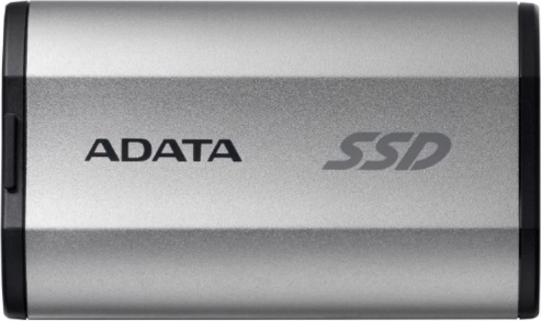 Disque SSD externe ADATA SD810 2 To USB 3.2C 20 Gb/s argent