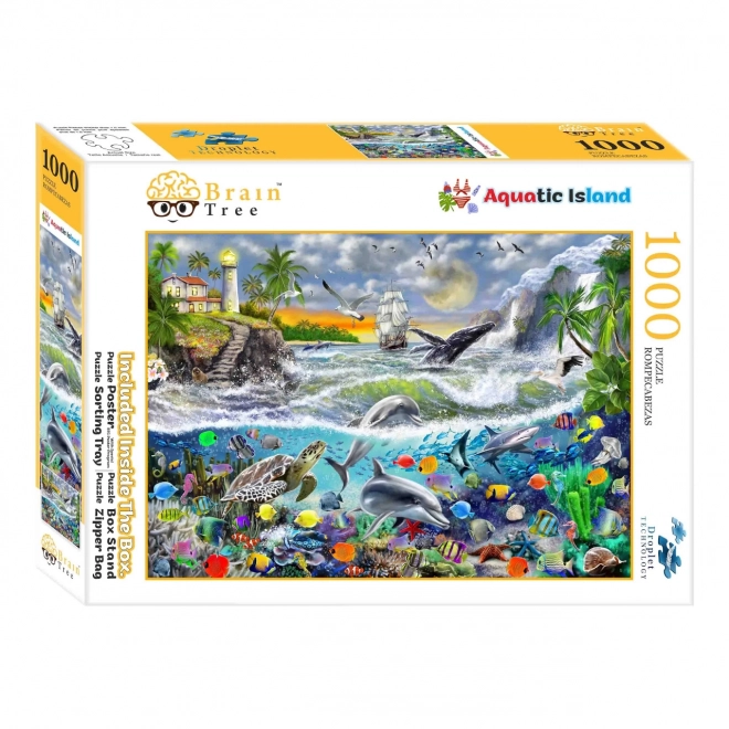 Puzzel Eiland Baai van Brain Tree 1000 stukjes
