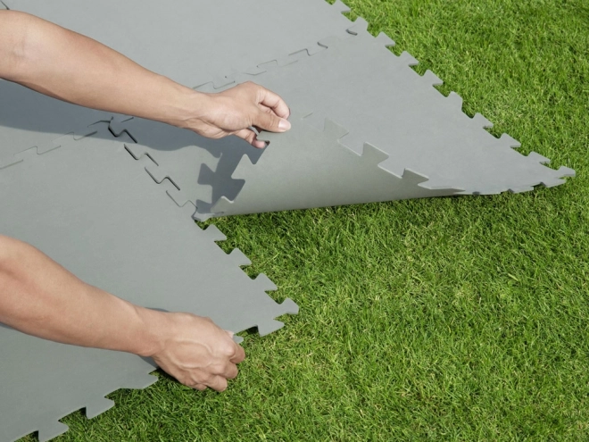 Bestway tapis en mousse pour piscine gris