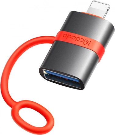Adaptateur USB‑A vers Lightning MCDODO – noir