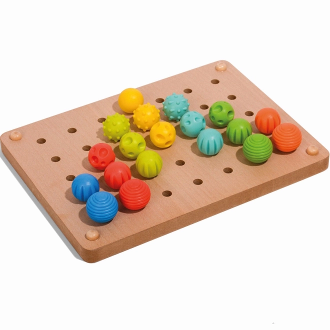 Mozaïek en naaien met pinnetjes