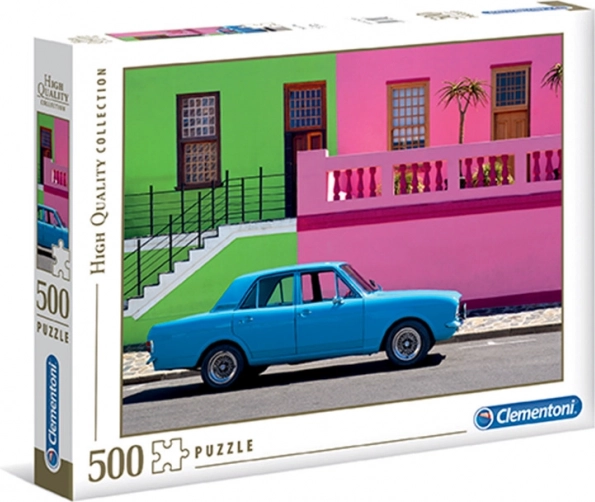 Puzzle 500 pieces Blue car