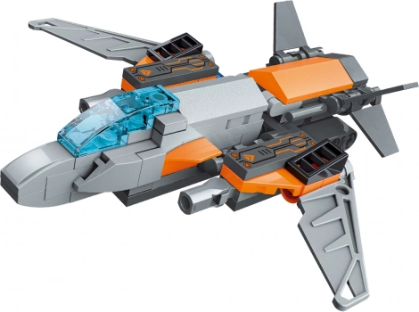 Avion de combat articulé et machines futuristes