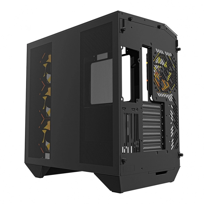 Boîtier d'ordinateur Darkflash DY470 noir