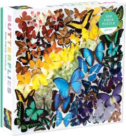 Rainbow Butterflies Puzzle 500 Pieces GALISON