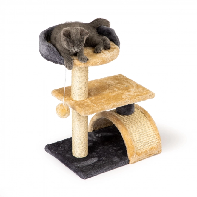 Arbre à chat lit superposé jouet suspendu
