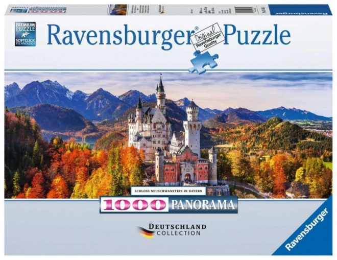 Ravensburger panoramapuzzel Neuschwanstein kasteel 1000 stukjes