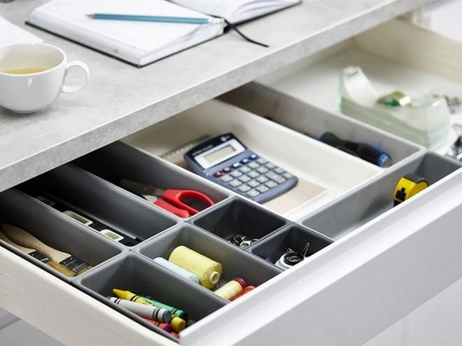 Küchenorganisator für Besteckschublade