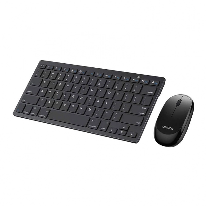 Gecombineerde muis en toetsenbord Omoton (zwart)