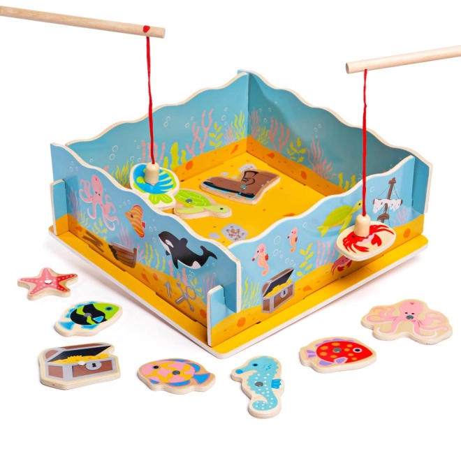 Riche assortiment de prises marines
