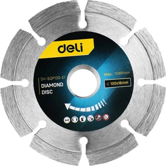 Diamantschijf Deli Tools voor nauwkeurig zagen