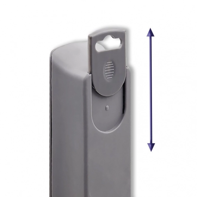 Grijze verdeelstrip met 6 stopcontacten 1,8m