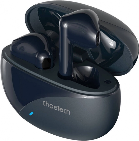 Écouteurs TWS sans fil Choetech BH‑T24 bleu foncé