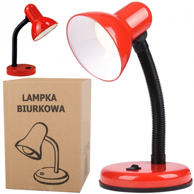 Table lamp with flexible arm