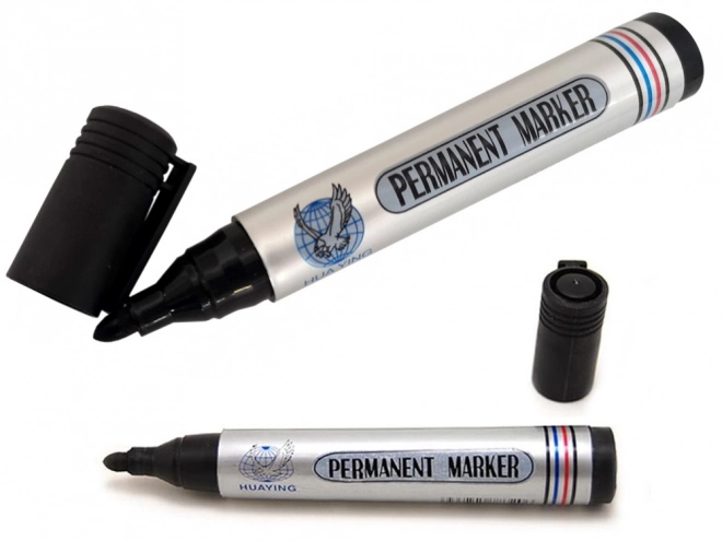 zwarte permanente waterbestendige marker