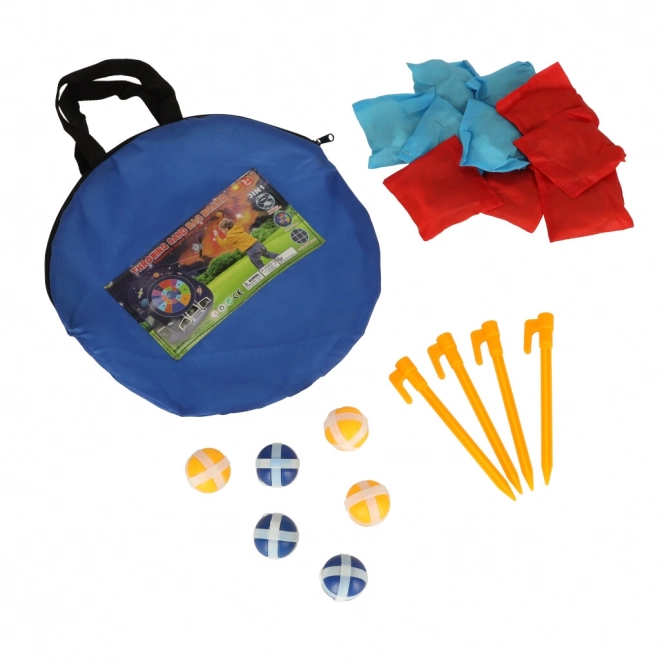 Kinderspel met kegels 2-in-1 met ruimtethema
