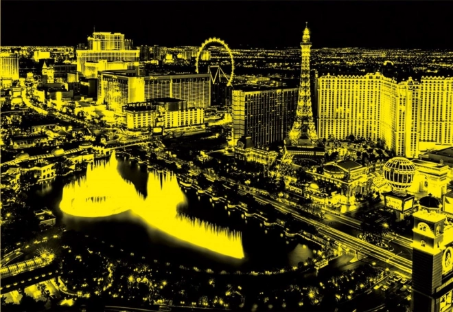 Puzzle 1000 pièces, Néon Las Vegas