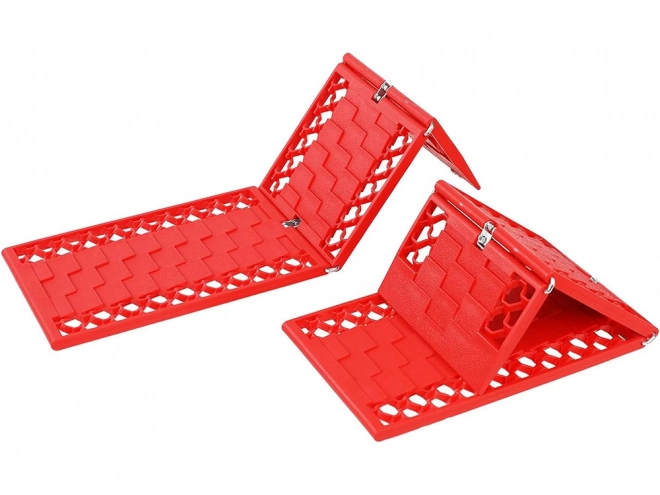 Foldable Anti-Slip Rescue Tracks for Camper