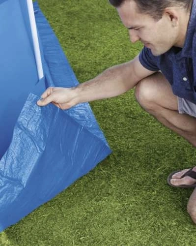 Unterlegmatte für Pool 396 x 396 cm Bestway