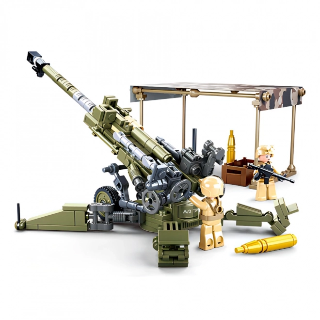 Sluban bouwset Kanon M777 Howitzer
