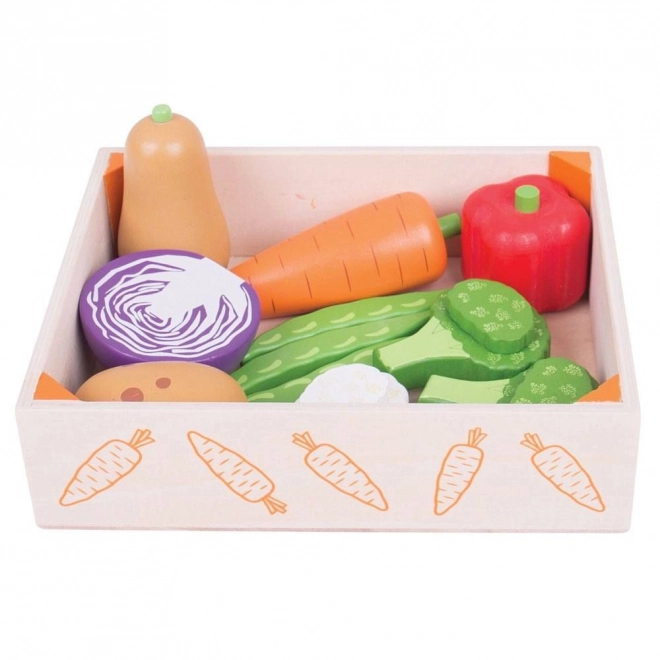 Doos met Groenten Bigjigs Toys