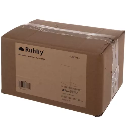 Boekensteun - set van 6 stuks. Ruhhy 21745