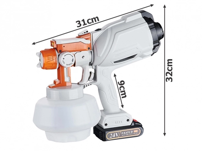 Akku-Spritzpistole für Farbe 120W
