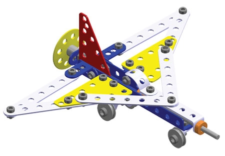 Constructieset met 10 modellen