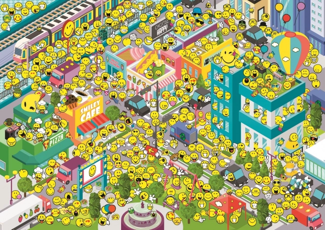 Puzzel Smiley - Waar is Smiley? 500 stukjes