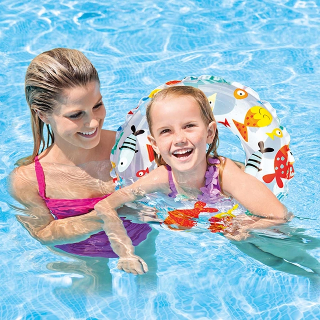 Cercle gonflable diam. 61cm assrt. 3 motifs 6-10 ans