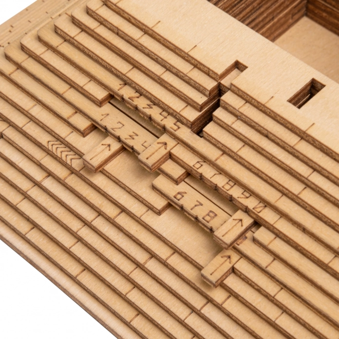 EscapeWelt Holz-Puzzle-Pyramide
