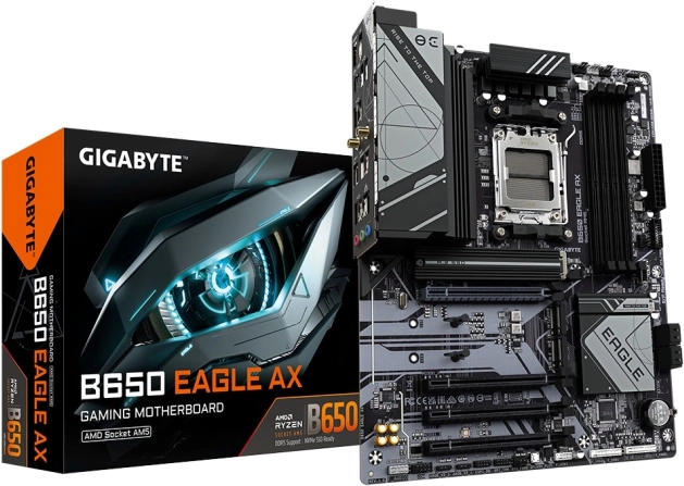 Gigabyte B650 Eagle AX – AM5 ATX motherboard with DDR5, HDMI and DisplayPort