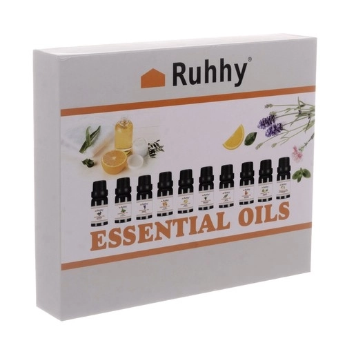 Essentiële olie - set van 10 stuks. 15ml Ruhhy 21938