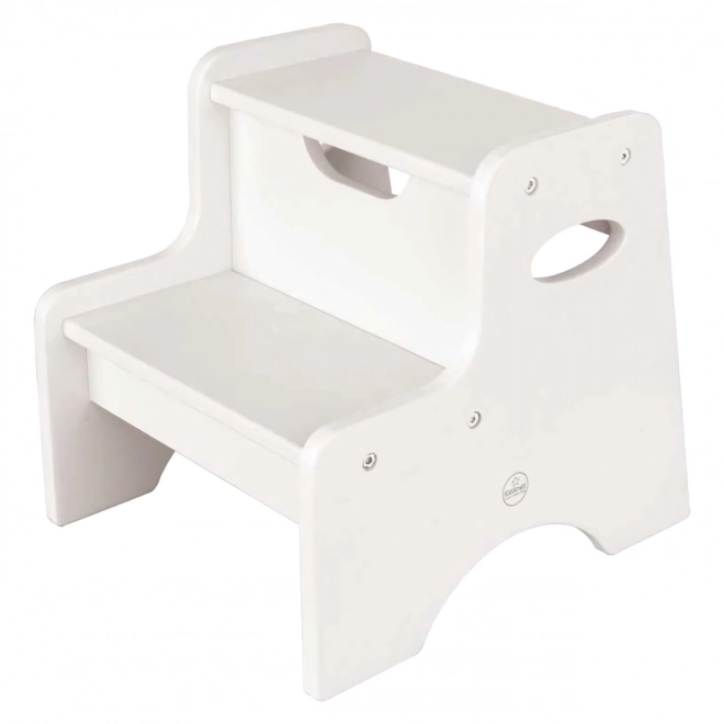 Children's Wooden Stool White