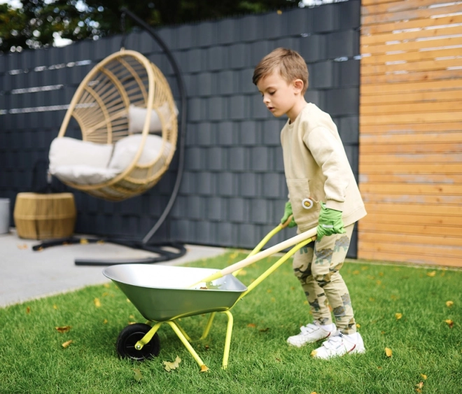 Gardener Set with Wheelbarrow, Tools and Gloves