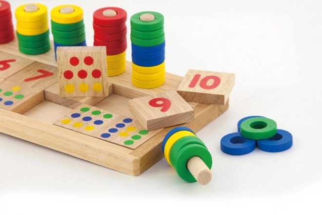 Houten telspel