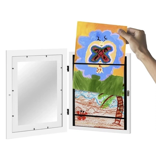 Artistic Frame for Children's Artwork A4