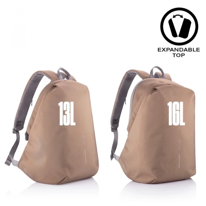 Sac à dos antivol Bobby Soft marron