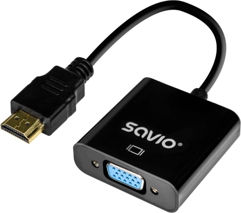 Savio AK-75 HDMI to VGA Adapter