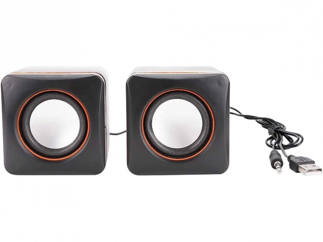 Computerspeakers met USB-voeding